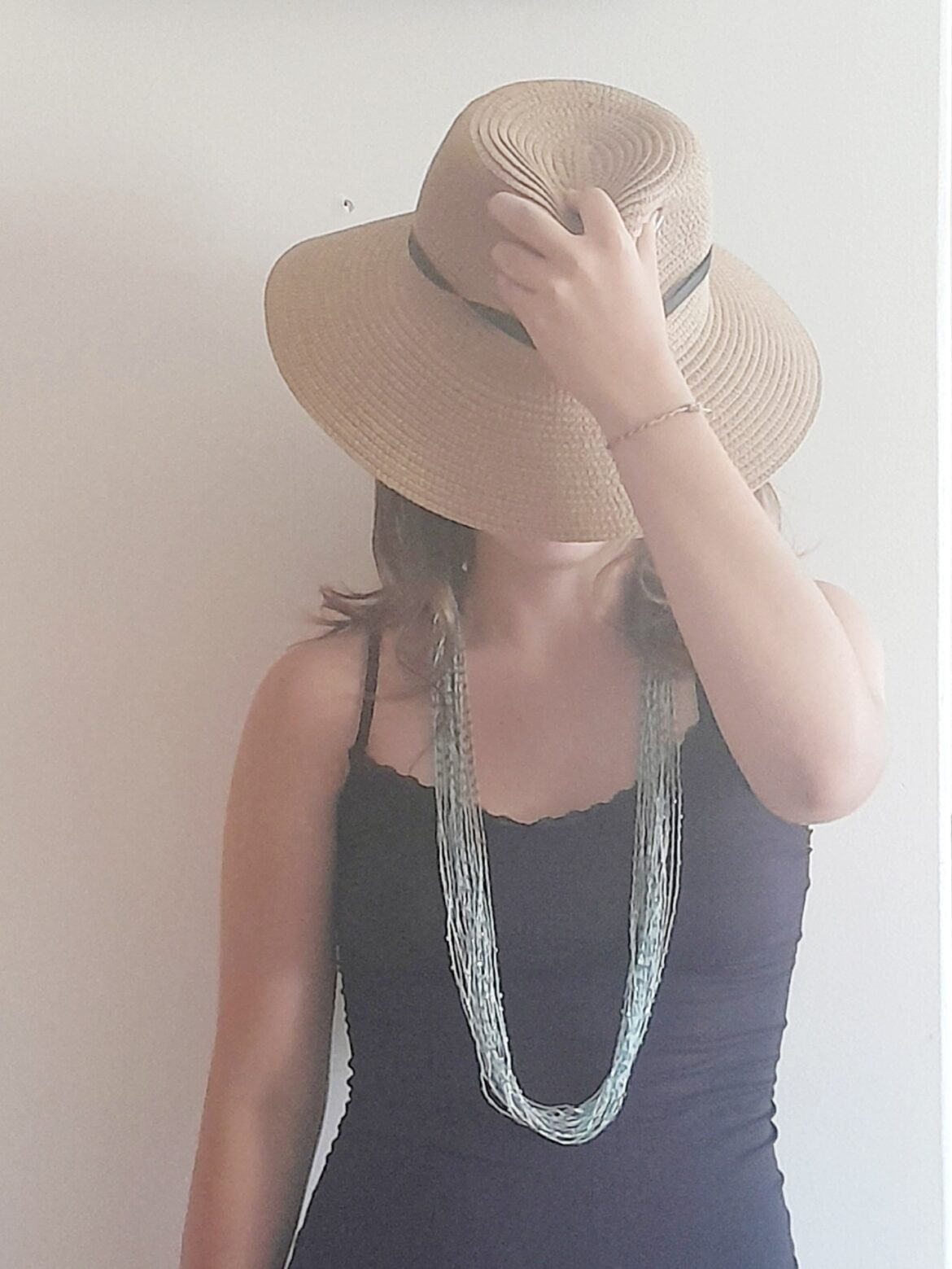 Crochet Easy Seed Bead Necklaces with a Pattern- Image Tutorial