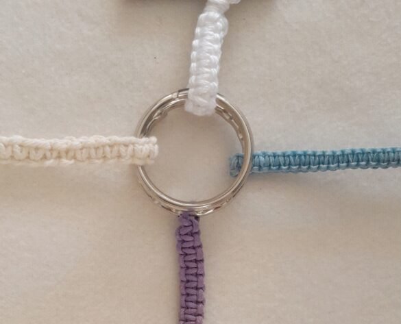 Basic Macrame Knots - Square Knot for Bracelets Tutorial