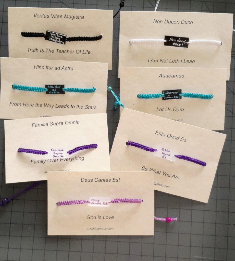 Making Shrink Plastic Bracelets with Unique Messages to Gift